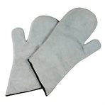 Baking mittens leather,  360 mm
