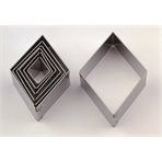 Stainless steel cutter rhombus