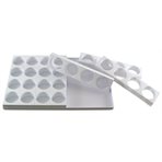 Plastic mould for single portions