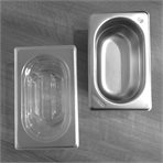 Polycarbonate Ice cream pan, 176x108x65mm