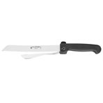 Beef loaf knife, serrated, plastic handle, 180mm