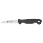 Paring knife, smooth, plastic handle, 80mm