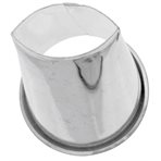 Chocolate decorating cutter, oval, H: 50mm