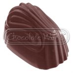 Enrobed chocolates Praline mould CW1001