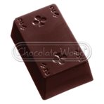 Cards, chess, letters & finance Praline mould CW1371