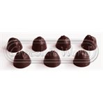 Enrobed chocolates Praline mould CW1539