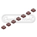 Enrobed chocolates Praline mould CW1551