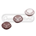Enrobed chocolates Praline mould CW1591