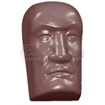 People, animals & figures Face Praline mould CW1659