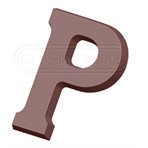 Letter P Praline mould CW1715