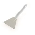 Triangular rubber spatula