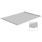 Baking Trays alu, without perforation,  780 x 580 x 10 mm, 10 pcs