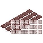 Letters & Keyboard Praline mould CW1742