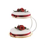 Cake stand, 2 tiers