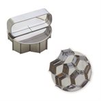 Dough Marker FOOTBALL shape, 5 hexagons